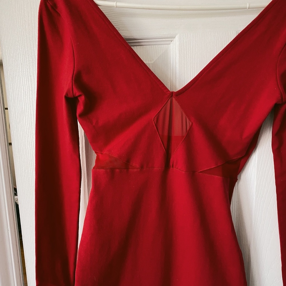 Nasty Gal Long Sleeve Dress